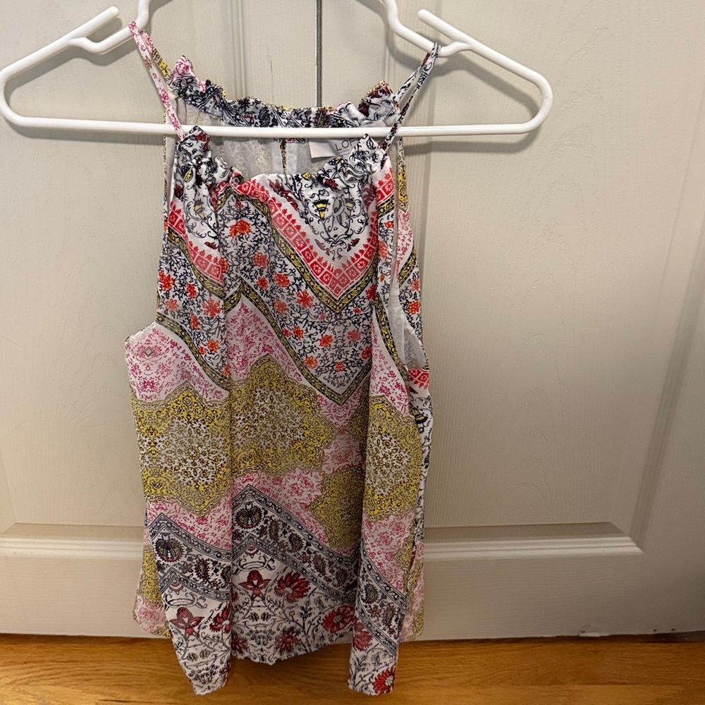 LOFT Multicolor Floral Fabric